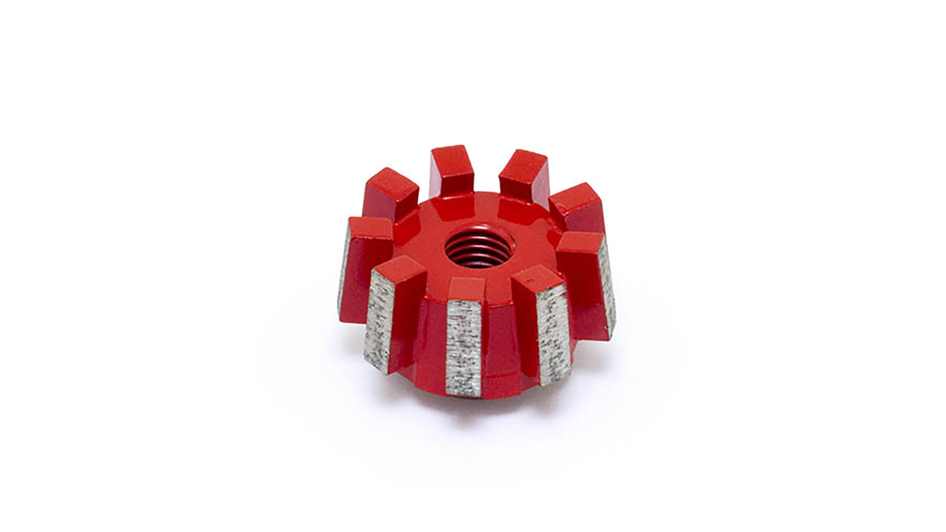 Sewer Robotics - SR-Accessories > Cutter Bits - Premium Tapered milling cutter (Diameter 52-46 mm / Height 25 mm / 9 segments) - 20001P Premium Tapered milling cutter (Diameter 52-46 mm / Height 25 mm / 9 segments)